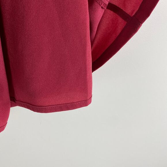 ModCloth Sleeveless Top Camisole Burgundy Button Front Detail S - Picture 5 of 7